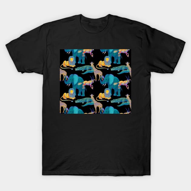 African animals T-Shirt by AlexandraHallPinner